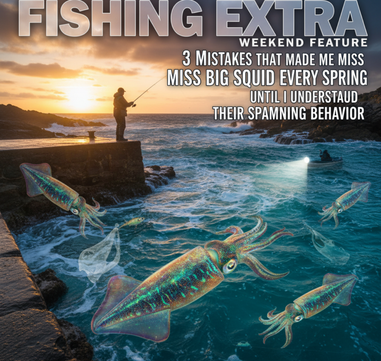 3 Mistakes That Made Me Miss Big Squid Every Spring Until I Understood Their Spawning Behavior