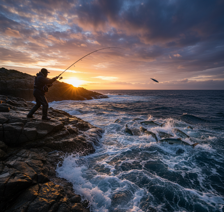 Master Shore Jigging Fall Technique to Catch Pelagic Fish