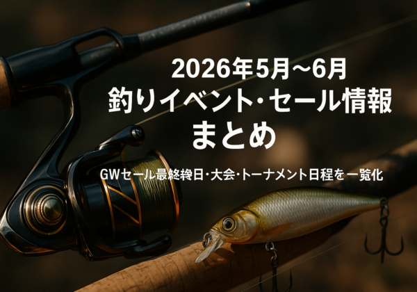 May-June 2026 Fishing Events & Sales Guide: GW Sale Final Day, Tournaments and More